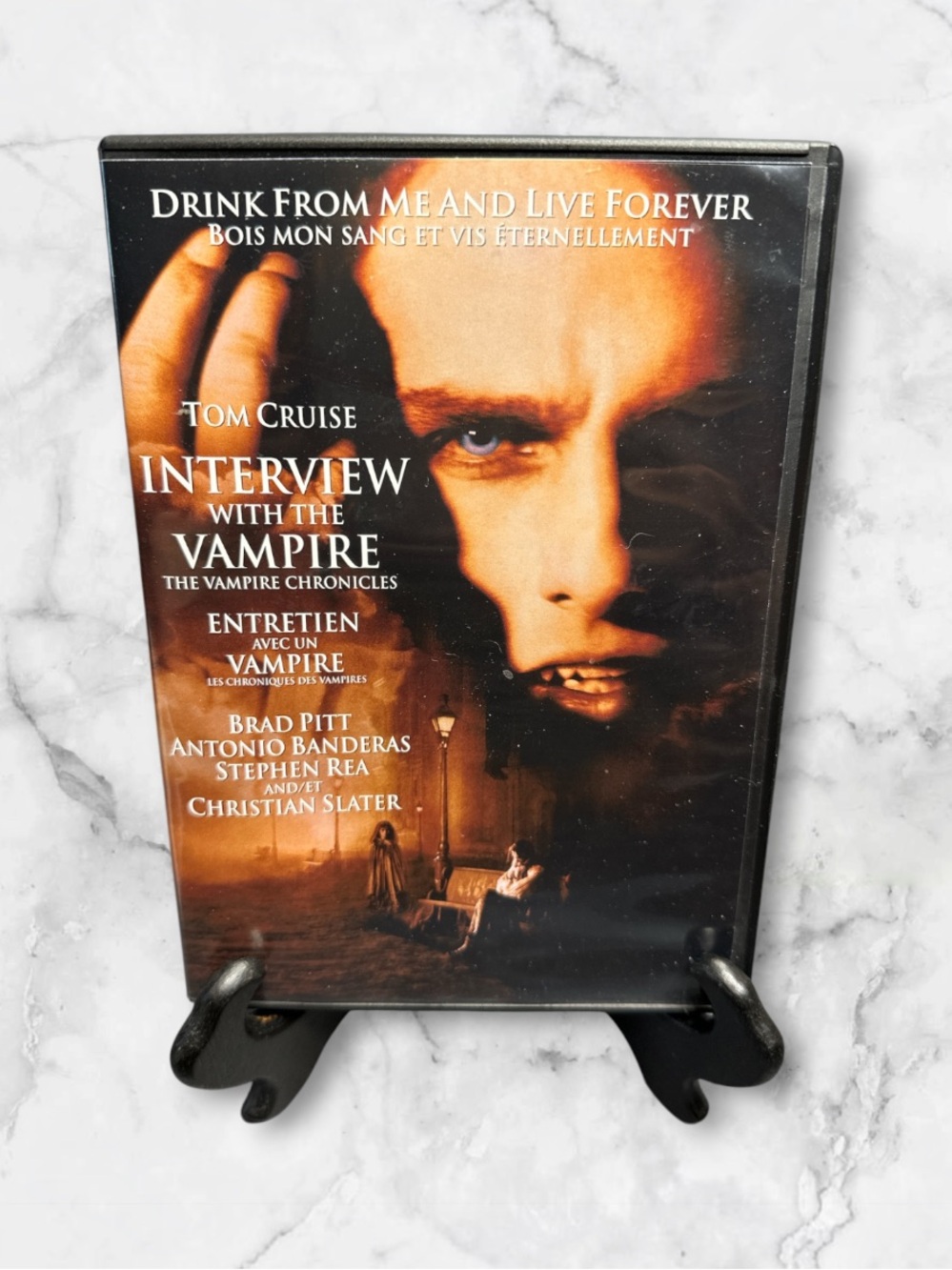 Interview with a Vampire DVD Tom Cruise, Brad Pitt